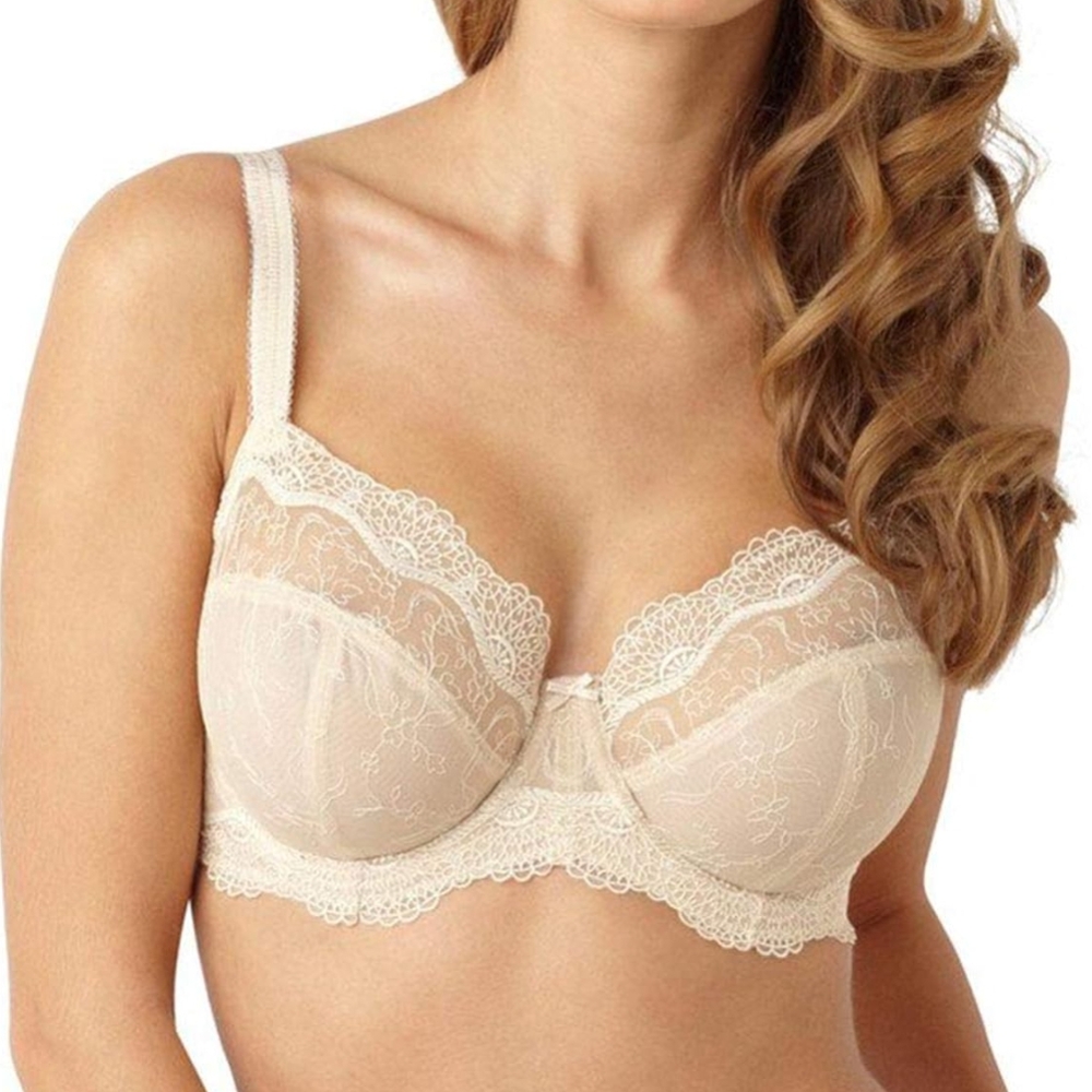 NWT Panache Elsa Underwire Bra UK 32J/ US 32M In Vintage Nude
